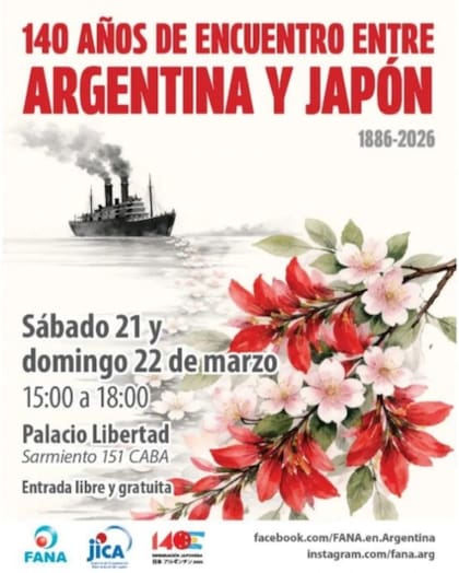 140 aniversario de la inmigración japonesa en la Argentina