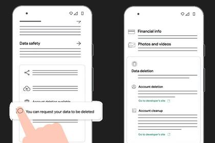 14/02/2024 Apartado para eliminar la cuenta de una app en Play Store POLITICA INVESTIGACIÓN Y TECNOLOGÍA GOOGLE