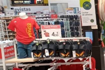 14/06/2024 Carrefour celebraría la victoria de España contra Croacia en la Eurocopa con un 50 por ciento de descuento. ESPAÑA EUROPA MADRID DEPORTES CARREFOUR