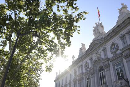 15-10-2021 La fachada del Tribunal Supremo, a 15 de octubre de 2021, en Madrid (España). POLITICA Óscar Cañas - Europa Press