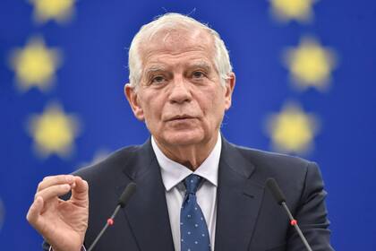 15/02/2023 El Alto Representante de Política Exterior de la UE, Josep Borrell, habla ante el Parlamento Europeo POLITICA INTERNACIONAL PARLAMENTO EUROPEO/ ERIC VIDAL