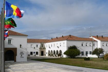 15/02/2023 Sede de Santa María de La Rábida (Huelva). ANDALUCÍA ESPAÑA EUROPA HUELVA SOCIEDAD UNIA