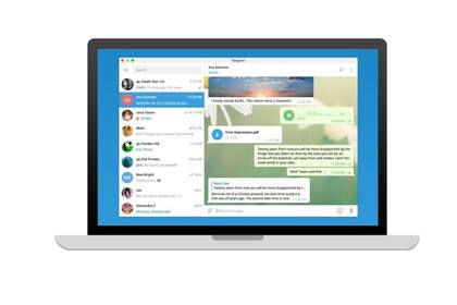 15/04/2024 Interfaz de Telegram para Windows POLITICA INVESTIGACIÓN Y TECNOLOGÍA TELEGRAM DESKTOP