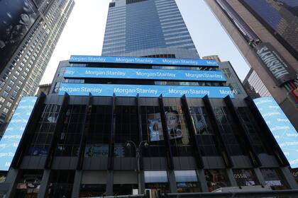 16-04-2020 Logo de Morgan Stanley en Nueva York. POLITICA ECONOMIA EMPRESAS MORGAN STANLEY