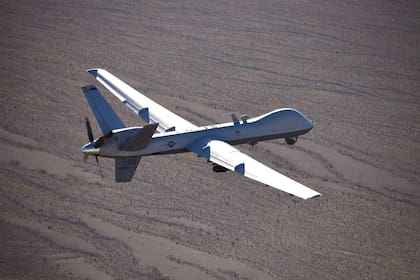 16/03/2023 Imagen de archivo de un dron durante una maniobra de entrenamiento POLITICA INTERNACIONAL EUCOM