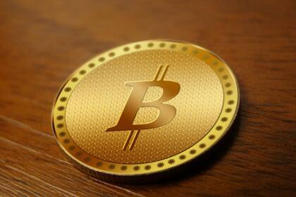 16/05/2018 Imagen de archivo del logo de Bitcoin. POLITICA INVESTIGACIÓN Y TECNOLOGÍA DOMINIO PÚBLICO