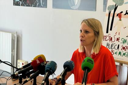 16/07/2024 La concejala de Fiestas del Ayuntamiento de Huesca, Nuria Mur POLITICA ARAGÓN ESPAÑA EUROPA HUESCA SOCIEDAD AYUNTAMIENTO DE HUESCA