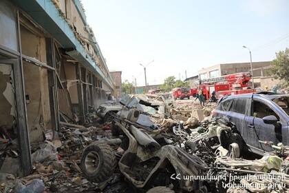 16/08/2022 Explosión en un almacén de productos pirotécnicos en un mercado mayorista en Ereván, Armenia. POLITICA INTERNACIONAL ARMENIA MINISTERIO DE EMERGENCIAS DE ARMENIA