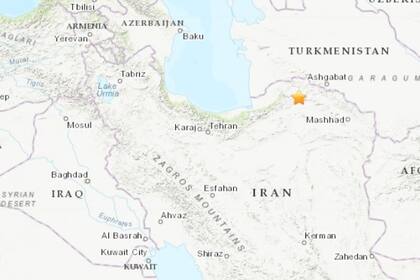 17-05-2021 Terremoto de magnitud 5,5 en la escala de Richter en Irán POLITICA ASIA IRÁN INTERNACIONAL USGS