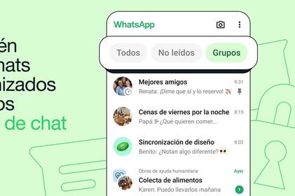 17/04/2024 Interfaz de WhatsApp con los nuevos filtros POLITICA INVESTIGACIÓN Y TECNOLOGÍA META