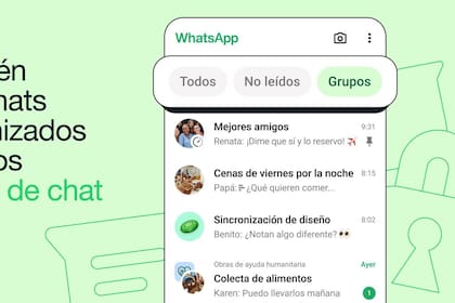 17/04/2024 Interfaz de WhatsApp con los nuevos filtros POLITICA INVESTIGACIÓN Y TECNOLOGÍA META