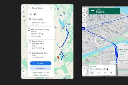 17/04/2024 Nuevas funciones de rutas sostenibles de Google Maps. POLITICA GOOGLE