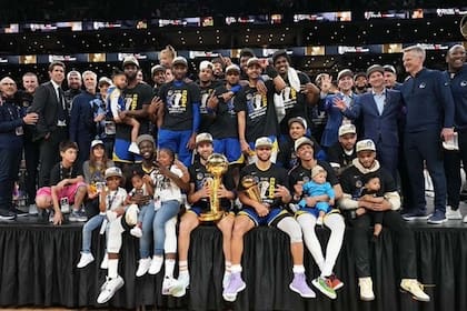 17/06/2022 Golden State Warriors celebran el título de la NBA 2021-2022. DEPORTES @WARRIORS
