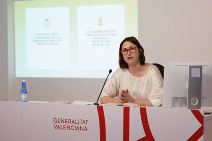17/06/2022 La consellera de Transparencia, Rosa Pérez Garijo, tras el pleno del Consell ESPAÑA EUROPA COMUNIDAD VALENCIANA SOCIEDAD GVA