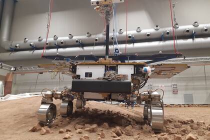18-01-2022 El rover Rosalind Franklin de la ESA, listo para volar a Marte.  El rover Rosalind Franklin de la ESA, integrante de la misión conjunta con Roscosmos Exomars 2022, tiene todos sus instrumentos listos para volar a Marte, a falta de unas pruebas menores este mes.  POLITICA INVESTIGACIÓN Y TECNOLOGÍA ESA
