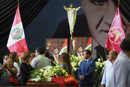 18/04/2019 Seguidores de Alan García POLITICA INTERNACIONAL Carlos Garcia Granthon/ZUMA Wire / DPA