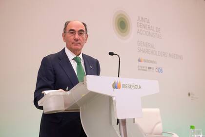 18/06/2021 El presidente de Iberdrola, Ignacio Galán, en la junta de la compañía ECONOMIA IBERDROLA