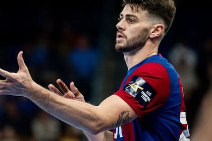 18/06/2024 Balonmano.- El brasileño Haniel Langaro pone fin a su etapa en el Barça. El lateral izquierdo de balonmano Haniel Langaro no continuará en el Barça la próxima temporada, ya que el brasileño ha pedido cortar el año de contrato que tenía firmado para poner fin a una etapa de cuatro años vestido de blaugrana. DEPORTES FCB