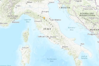 18/09/2023 Italia.- Registrado un terremoto de magnitud 4,8 en los alrededores de Florencia, Italia. Un terremoto de magnitud 4,8 en la escala abierta de Richter ha sacudido este lunes los alrededores de la ciudad italiana de Florencia, situada en la región de Toscana, según ha señalado el Instituto Nacional de Geofísica y Volcanología de Italia, sin que por ahora haya informaciones sobre víctimas. SOCIEDAD EUROPA ITALIA INTERNACIONAL USGS