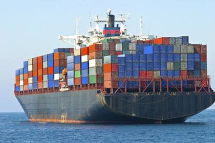 19-04-2021 Cargo container ship at sea POLITICA MOËT HENNESSY/PR NEWSWIRE