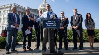 19 de los 20 congresistas republicanos que estuvieron bloqueando la elección de Kevin McCarthy están vinculados al Freedom Caucus