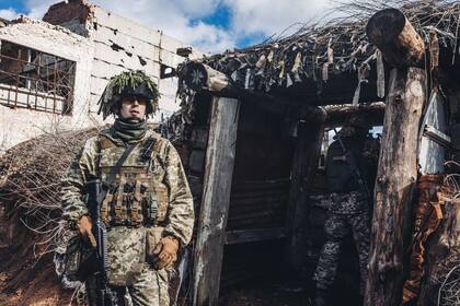 19/02/2022 Ucrania.- Ucrania denuncia una "movilización forzosa" de Rusia en Donetsk y Lugansk por sus "pérdidas irreparables".  Las Fuerzas Armadas de Ucrania han afirmado este martes que las fuerzas rusas están llevando a cabo "medidas de movilización forzosa" en las regiones de Donetsk y Lugansk a causa de las "pérdidas irreparables" sufridas en el marco de los combates desencadenados el 24 de febrero, cuando el presidente de Rusia, Vladimir Putin, ordenó la invasión del país.  POLITICA Diego Herrera - Europa Press