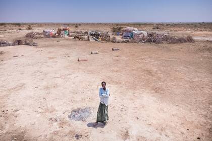 19/03/2022 Un pastor afectado por la sequía en la región de Puntlandia, en el norte de Somalia POLITICA AFRICA SOMALIA INTERNACIONAL PETTERIK WIGGERS/OXFAM NOVIB