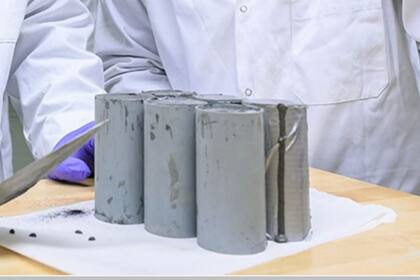 19/04/2023 Muestra del nuevo hormigón POLITICA INVESTIGACIÓN Y TECNOLOGÍA WSU