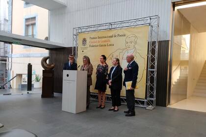 19/10/2023 Veredicto del XX Premio Lorca CULTURA ANDALUCÍA ESPAÑA EUROPA GRANADA AUTONOMÍAS