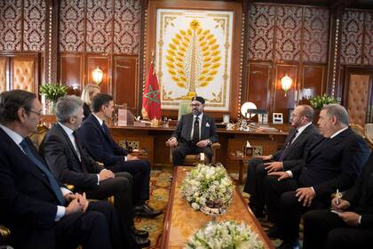 19/11/2018 El presidente del Gobierno Pedro Sánchez se reúne con el Rey de Marruecos Mohamed VI  POLITICA Presidencia del Gobierno