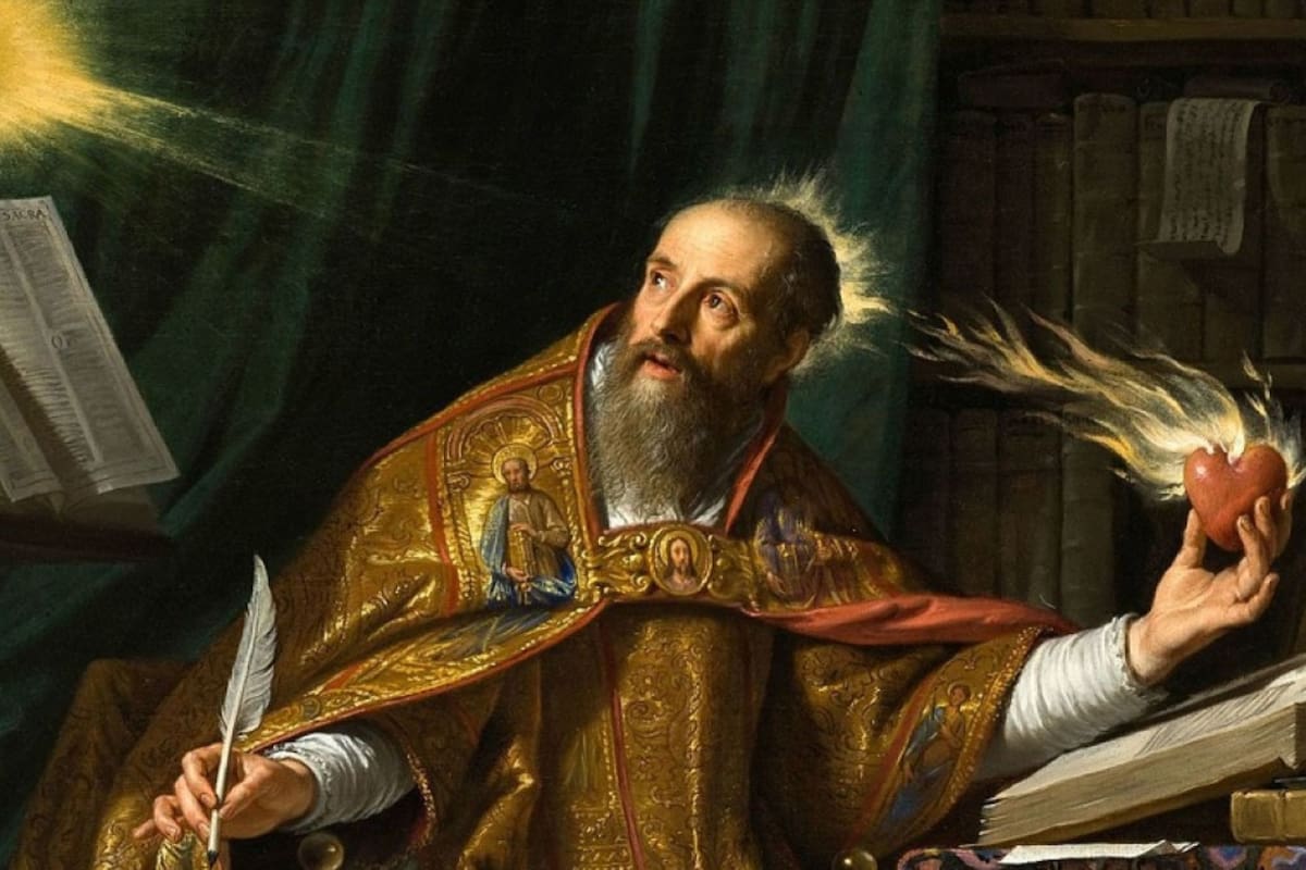 20 frases de San Agustín de Hipona para reflexionar