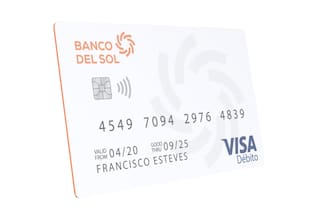 Banco del Sol. El banco digital presentó su nueva tarjeta de débito