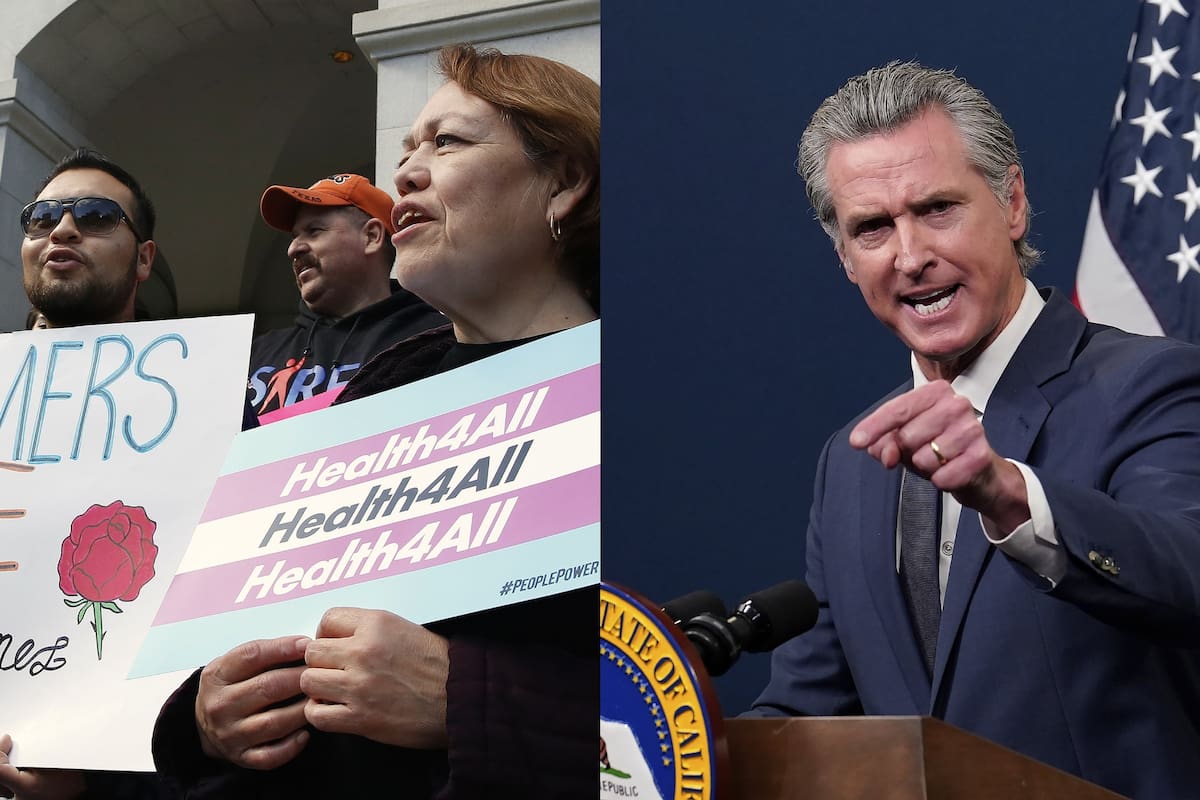 200.000 migrantes podrían perder acceso a Medi-Cal en California por un recorte presupuestario que propuso Newsom