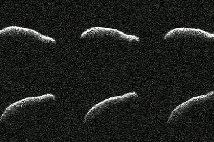 20/02/2023 Este collage muestra seis observaciones de radar planetario de 2011 AG5. Con unas dimensiones comparables a las del Empire State Building, 2011 AG5 es uno de los asteroides más alargados observados por radar planetario hasta la fecha. POLITICA INVESTIGACIÓN Y TECNOLOGÍA NASA/JPL-CALTECH
