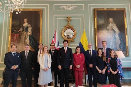 20/05/2022 Altos cargos británicos y colombianos en el marco de la ratificación del Tratado de Libre Comercio POLITICA MINCIT