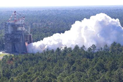 20/10/2023 Ensayo del nuevo motor de cohete lunar de la NASA POLITICA INVESTIGACIÓN Y TECNOLOGÍA NASA