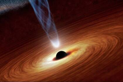 20/10/2023 Los agujeros negros pueden aparecer en 'pares perfectos'.  Teóricamente es posible que los agujeros negros existan en pares perfectamente equilibrados -mantenidos en equilibrio por una fuerza cosmológica- imitando un solo agujero negro, ha revelado un estudio.  POLITICA INVESTIGACIÓN Y TECNOLOGÍA NASA/JPL-CALTECH