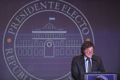 20/11/2023 El candidato de la Libertad Avanza, Javier Milei, presidente electo de Argentina ECONOMIA INTERNACIONAL TÉLAM | ALVAREZ JULIAN