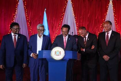 21-02-2020 El presidente de Somalia, Mohamed Abdullahi Farmajo POLITICA AFRICA SOMALIA INTERNACIONAL PRESIDENCIA DE SOMALIA
