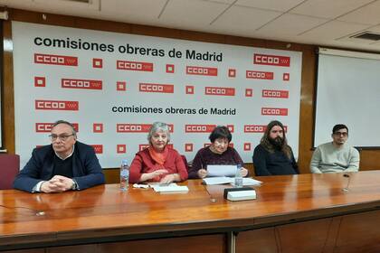 21/02/2023 CEAQUA presenta las cuatro querellas contra agentes por lesa humanidad durante el franquismo. POLITICA ESPAÑA EUROPA MADRID