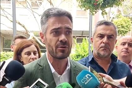 21/06/2021 Felipe Sicilia (PSOE) atiende a los medios en Almería POLITICA ANDALUCÍA ESPAÑA EUROPA ALMERÍA PSOE