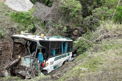 22-01-2018    Un accidente de un autobús en el estado colombiano de Antioquía ha dejado un saldo de cuatro muertos, 14 heridos y un menor de tres años desaparecido POLITICA SUDAMÉRICA COLOMBIA SOCIEDAD TWITTER