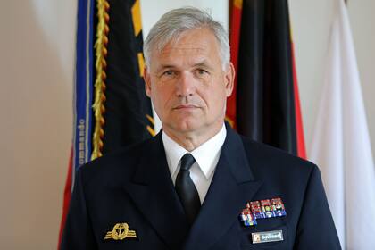 22-07-2021 El comandante de la Armada alemana, Kay-Achim Schoenbach POLITICA EUROPA ALEMANIA BERND WOSTNECK