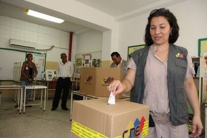 22-08-2010 Imagen de archivo de un simulacro de votación en Venezuela por parte del CNE. POLITICA VENEZUELA LATINOAMÉRICA INTERNACIONAL SUDAMÉRICA EUROPA PRESS/CNE