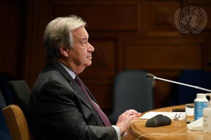 22/04/2021 António Guterres, secretario general de la ONU POLITICA INTERNACIONAL UN PHOTO/EVAN SCHNEIDER