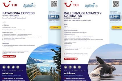 22/08/2023 OFERTAS ARGENTINA. ESPAÑA EUROPA MADRID ECONOMIA TUI.