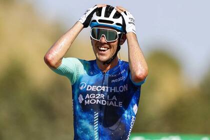 22/08/2024 El ciclista australiano Ben O'Connor (Decathlon AG2R La Mondiale Team) gana la sexta etapa de La Vuelta 2024 DEPORTES UNIPUBLIC/LA VUELTA