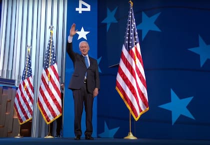 22/08/2024 El expresidente de EEUU Bill Clinton POLITICA CONVENCIÓN NACIONAL DEMÓCRATA