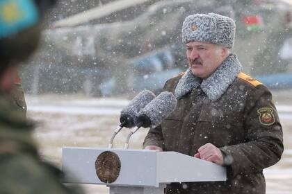 23-01-2022 El presidente de Bielorrusia, Alexander Lukashenko.  El presidente de Bielorrusia, Alexander Lukashenko, ha advertido de que es "imposible" derrotar al Estado de la Unión --organización supranacional de integración de Rusia y Bielorrusia-- y de que quienes intimiden y amenacen a ambos países "lo lamentarán durante largo tiempo".  POLITICA EUROPA BIELORRUSIA PRESIDENCIA DE BIELORRUSIA
