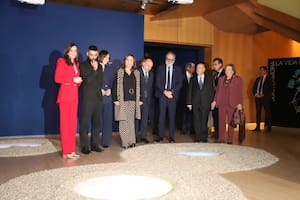 23/01/2024 La Reina Letizia visita la exposición del artista Juan Zamora en la Fundació Sorigué en Lleida. El artista madrileño ganó el Premio FPdGi Artes y Letras 2017 POLITICA MARC TRILLA - EUROPA PRESS